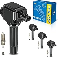 Vista 99 de PHILTOP UF656 Paquetes de Bobina de Encendido Compatible con Mazda 2013-2018 2022 CX-5, 2020-2023 CX-30, 2014-2023 3, 2014-2017 6, 2016-2023 CX-9