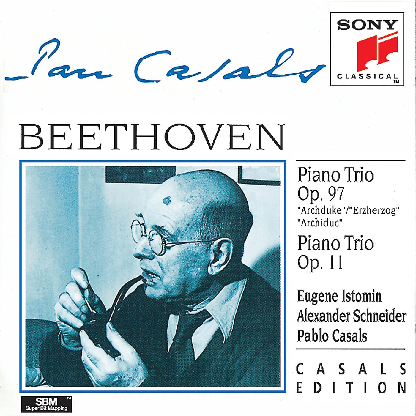 BEETHOVEN : Trios avec piano op. L'Archiduc" & op. 11