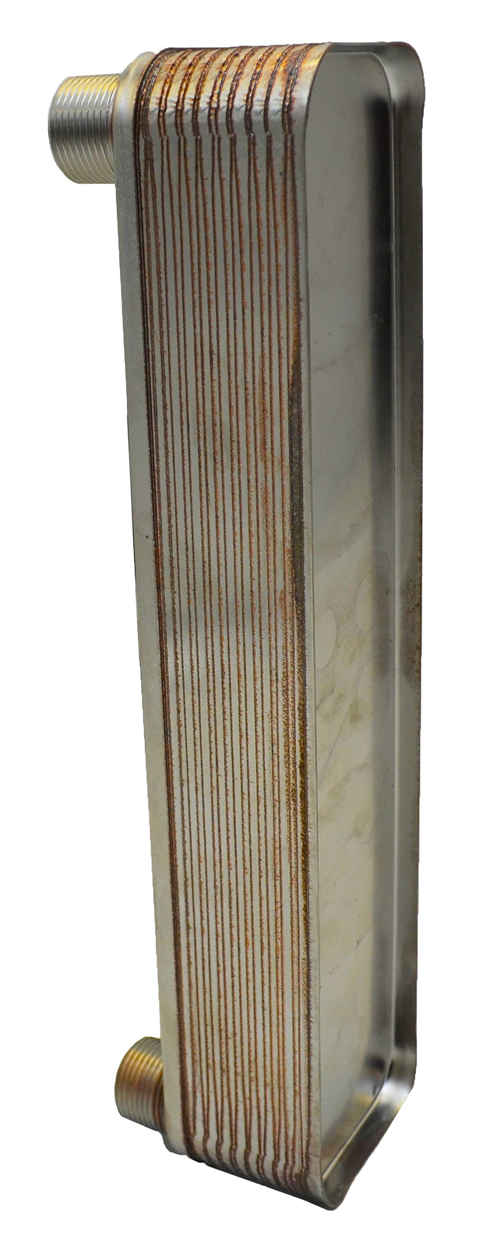 Nordic Tec Ba-23-20 - Scambiatore di calore in acciaio INOX, 20 piastre 90 kW 3/4"