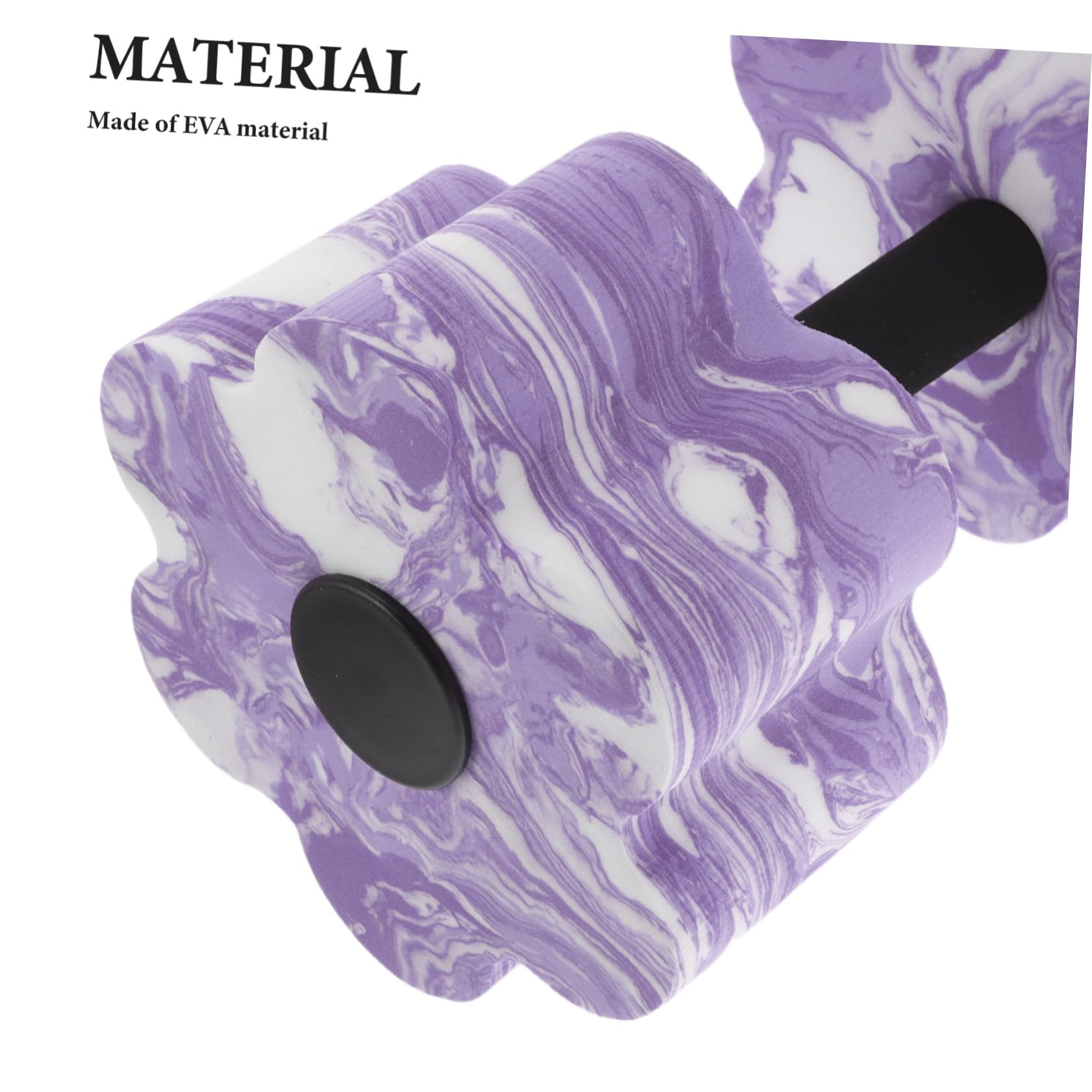 YARNOW Manubri da Yoga manubri galleggianti manubri Resistenti all'Acqua Attrezzature per Il Fitness in Piscina Pesi da Nuoto per Esercizi in Piscina Pesi da Piscina manubri Eva Violet