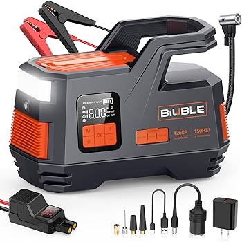 Amazon | BIUBLE ジャンプスターター 26800mAh大容量 4250Aピーク電流 Amazon | BIUBLE ジャンプスターター 26800mAh大容量 4250Aピーク電流