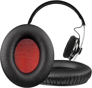 SOULWIT Earpads Replacement for Sennheiser Momentum 1/2/HD1 On-Ear Headphones, Ear Pads Cushions with Noise Isolation High-Density Foam