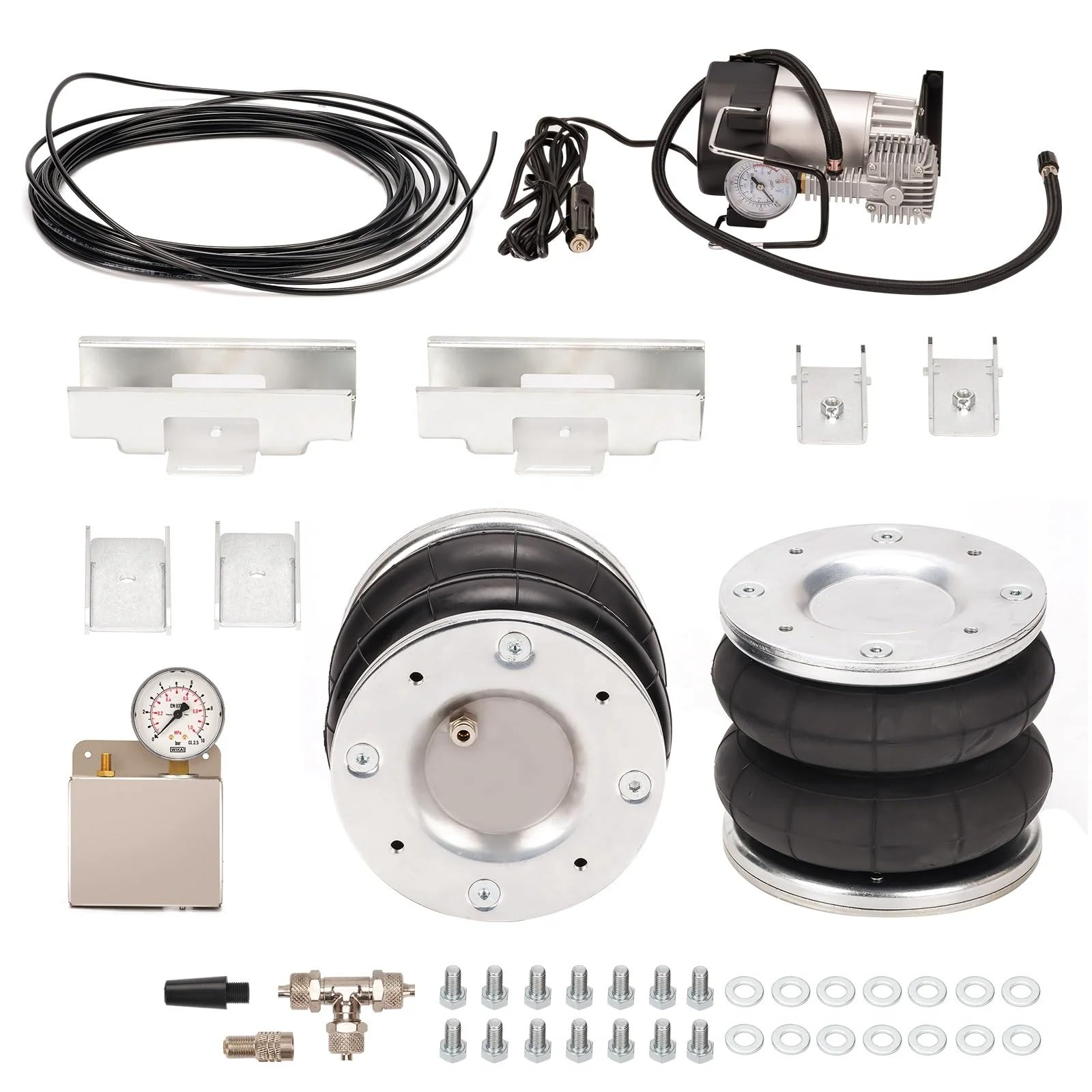 Molle Sospensioni Aria Compatibile Con Benz Per Sprinter RWD 2WD 2006-2020 Kit Compressore Soffietti Sospensioni Pneumatiche Posteriori Sinistre E Destre Per Auto