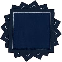 Vista 21 de Servilletas de Cinco Estrellas Servilletas de Algodón para Cóctel, Servilleta para Bebidas, Servilleta para Bar, Servilletas para Fiesta