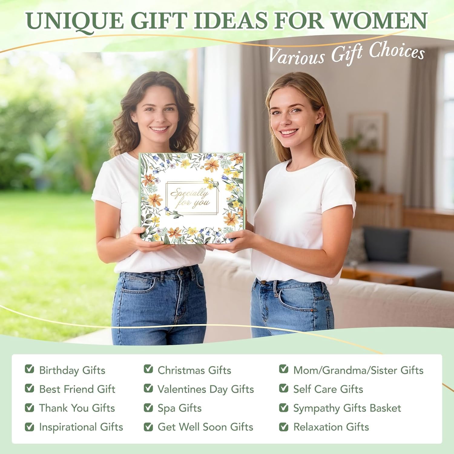 Geschenke zum Muttertag für Mama, Ehefrau, Oma, Tochter, Freundinnen und Schwester; Geburtstagsgeschenke für Frauen; Genesungswünsche; Geschenke zur Selbstpflege und Entspannung