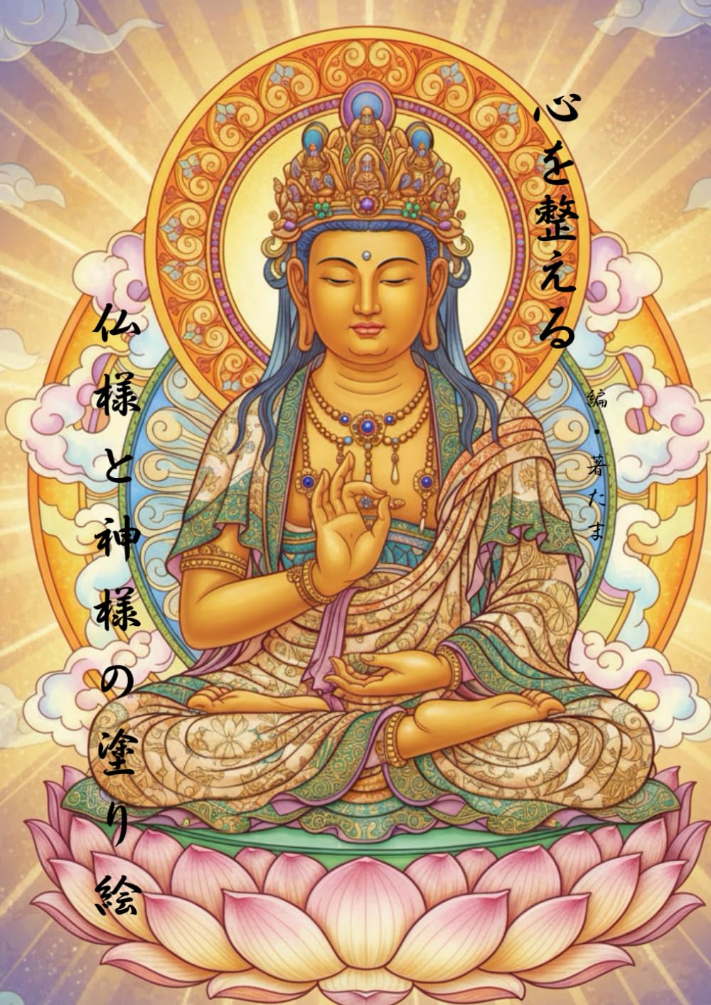心を整える　仏様と神様の塗り絵