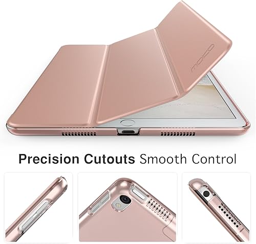 Miniatura 8 de FundaMoKo ultra fina con soporte inteligente para iPad Pro 10.5 2017 - Tablet matriz, 1-Oro Rosa