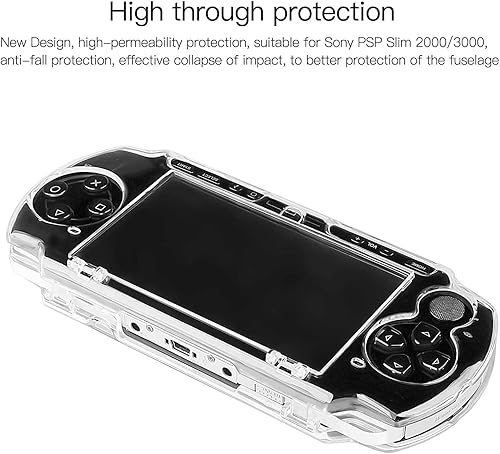 Miniatura 7 de Protector de pantalla transparente antiarañazos para Sony PSP Slim 2000 PSP 3000