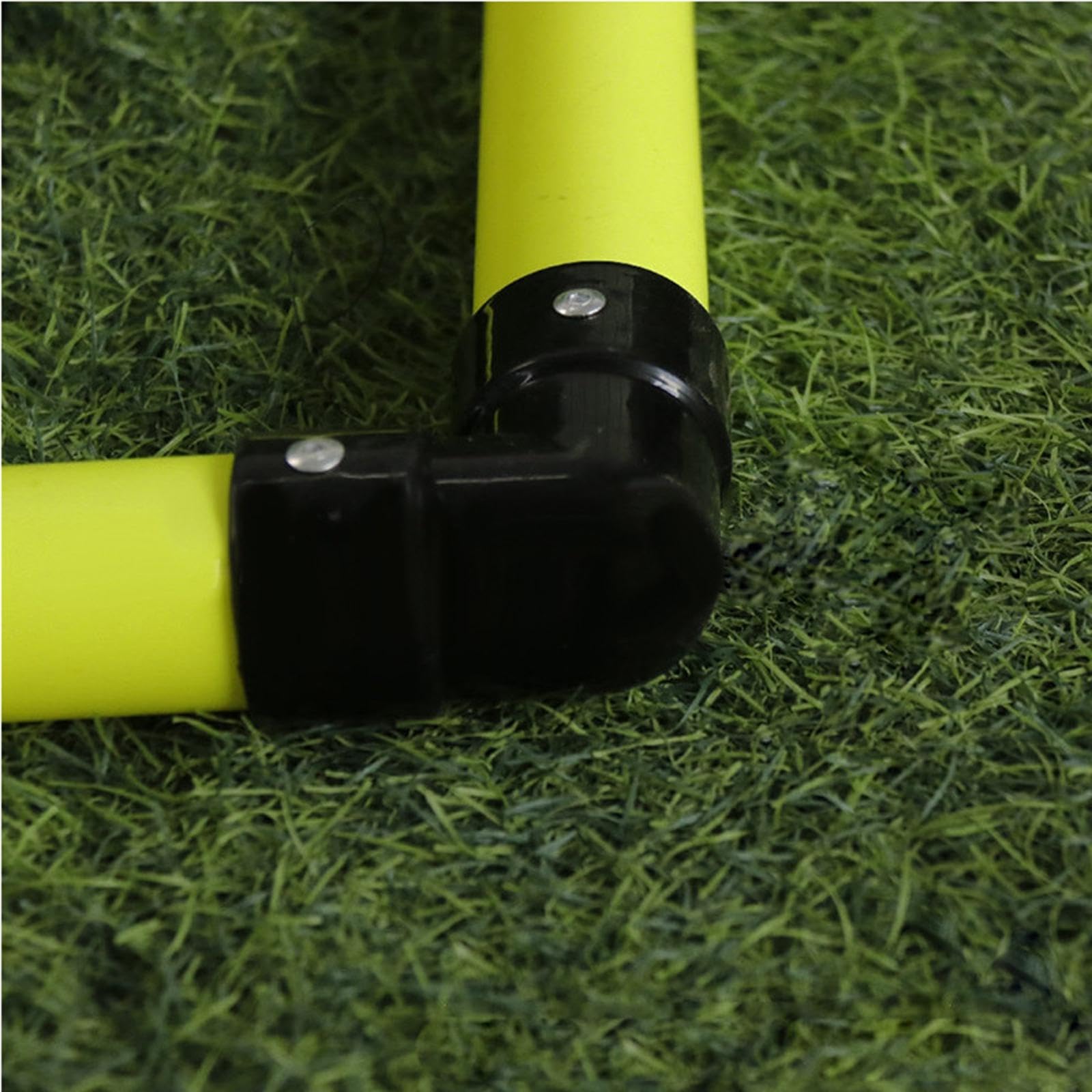 Porta da Calcio Portatile con Bersaglio Superiore, Attrezzatura Allenamento Calcio per Interni/Esterni, con Cinghie di Fissaggio