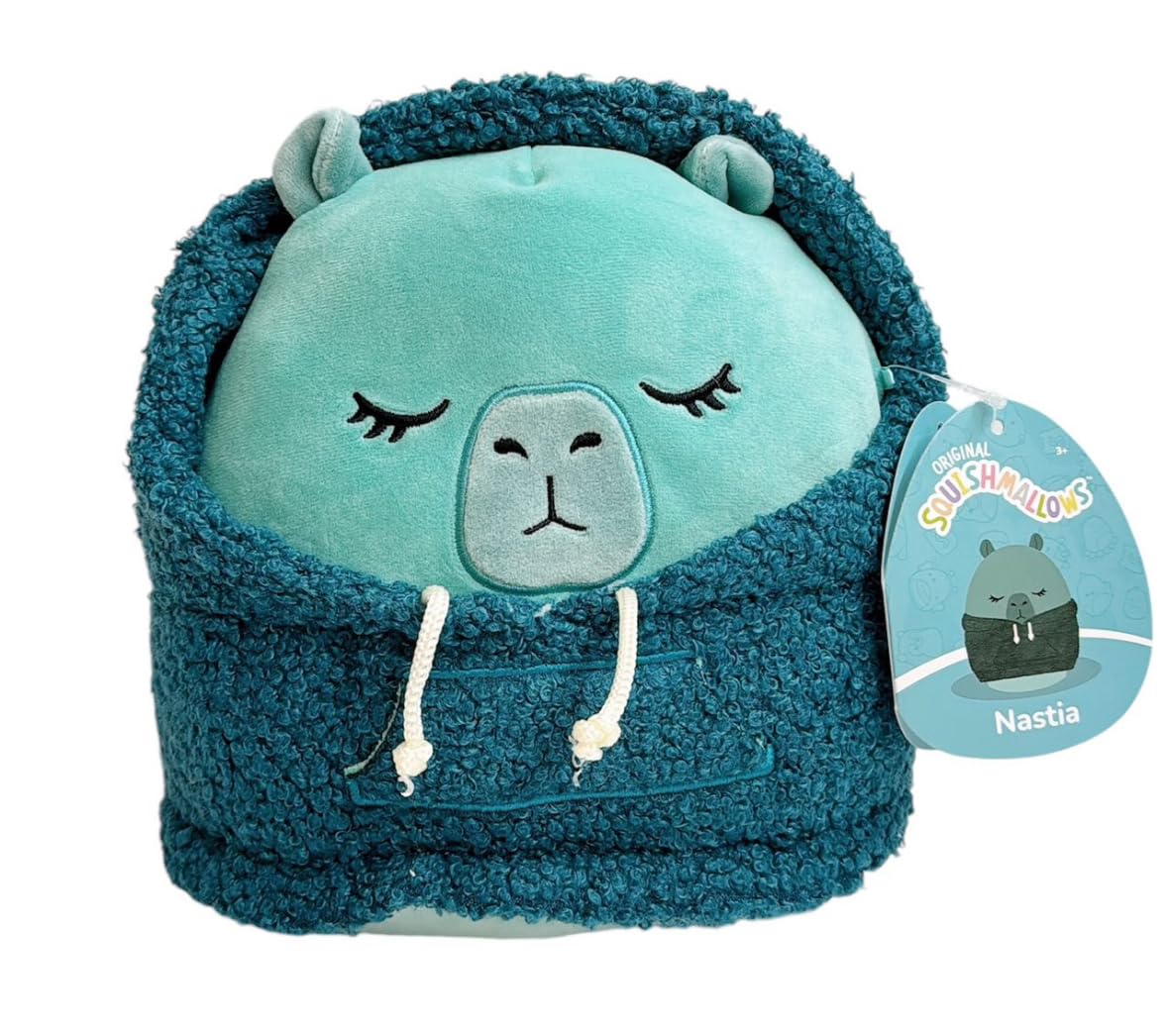 Squishmallows Original 8-Inch Christmas 2024 Hoodie Squad Plush- Official Jazwares Stuffed Animal Toy, Add to Your Squad - Image 2