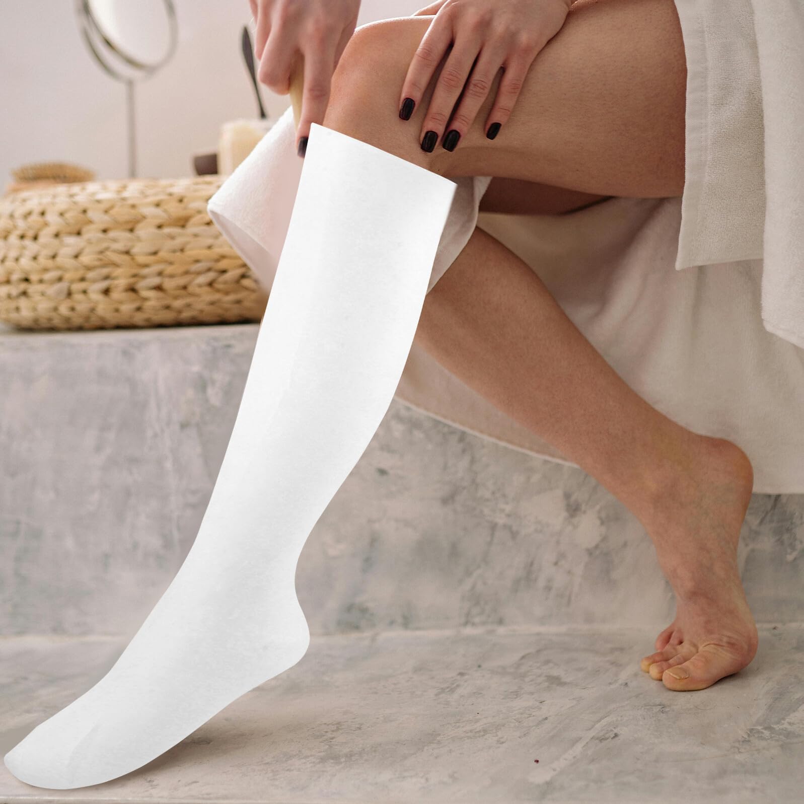 Calze Idratanti Lunghe Sebs Polsino Elastico, Cura Completa del Piede