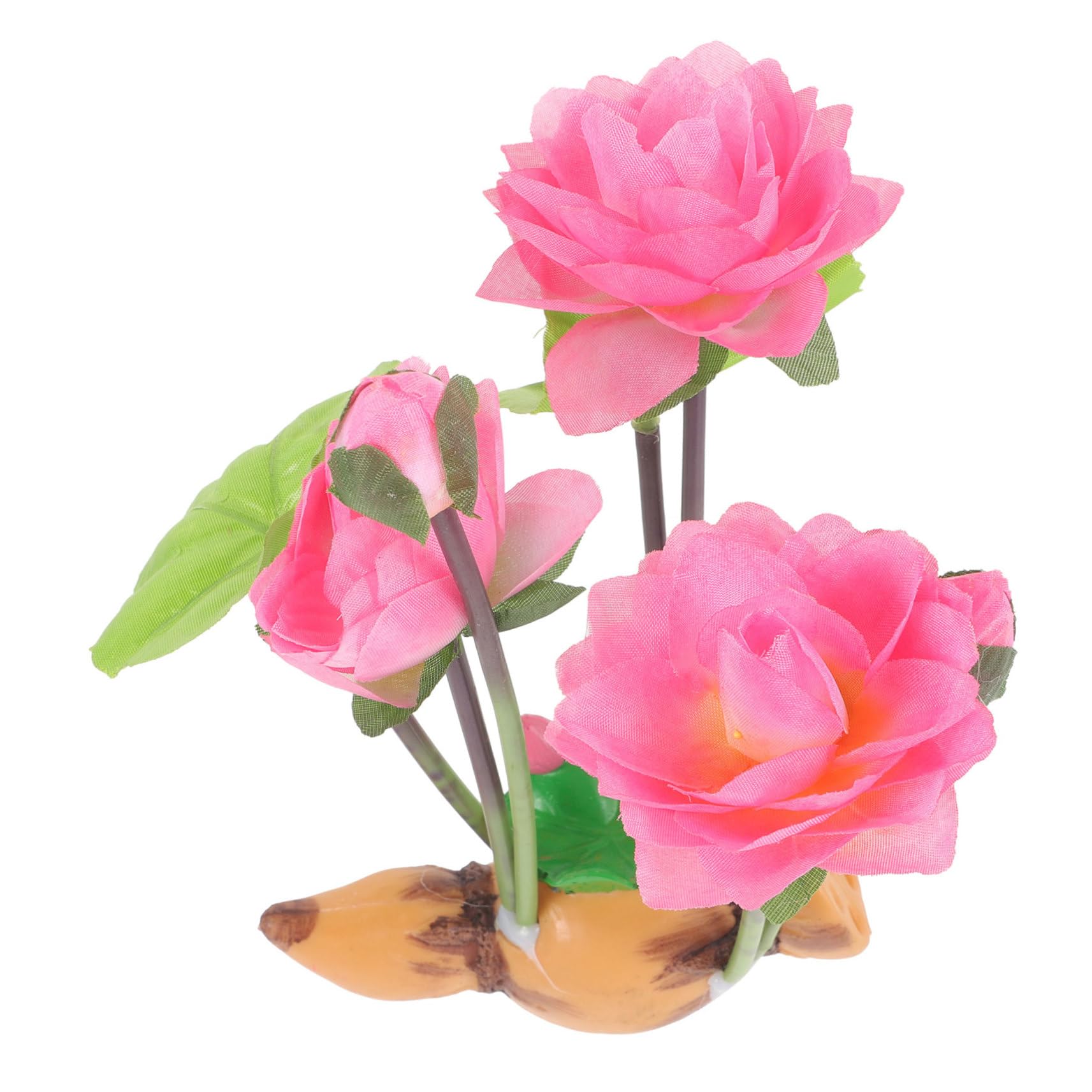 Toddmomy 3 Pezzi arredamento paesaggistico dell'acquario decorazioni per acquari piccole piante acquatiche arredamento acquario Ornamenti dell'acquario decorazione dell'acquario resina
