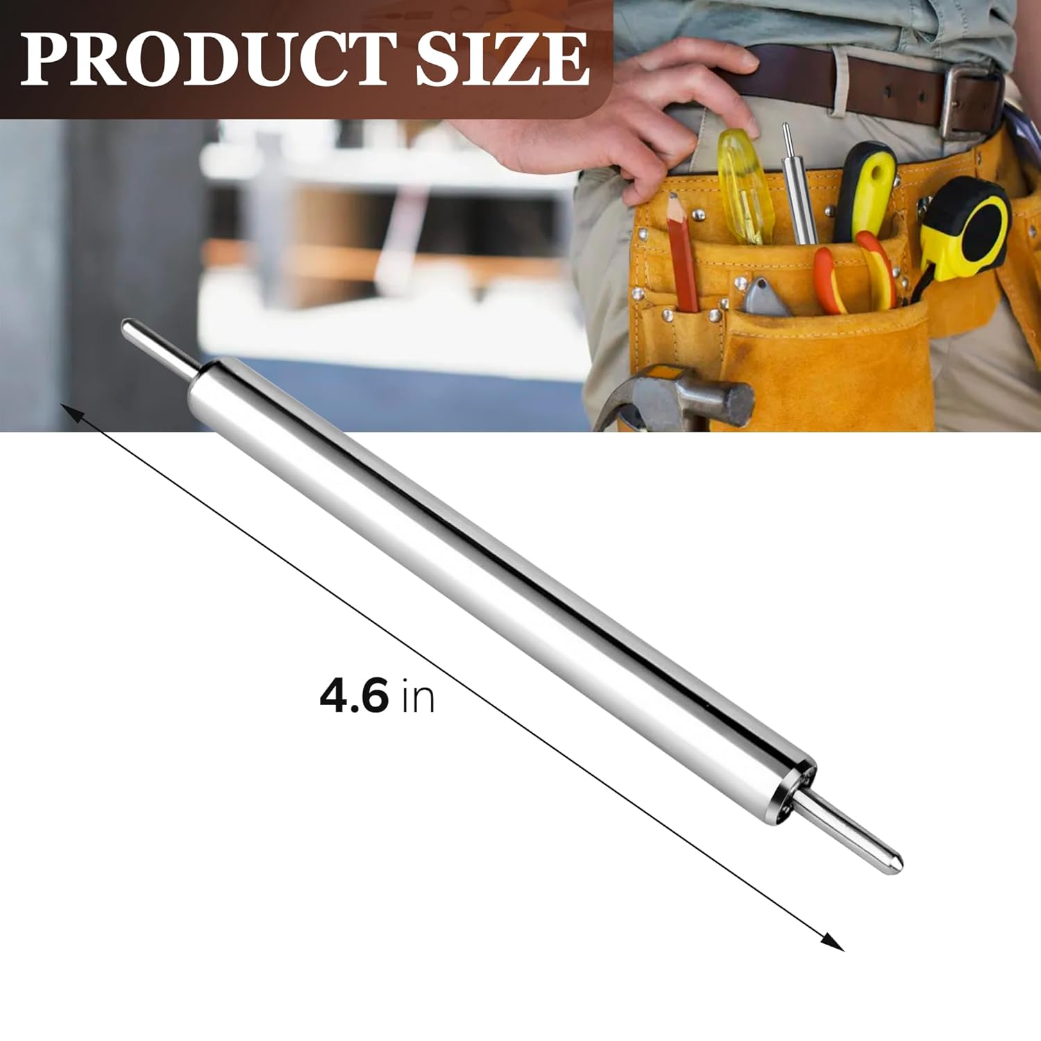Portable Wire Pulling Tool - Fit for 4 in Square Electrical Box and Junction Box Single Person Assistance Professional Electrical Wire Pulling Tool, Stainless Steel Wire Pulling Roller