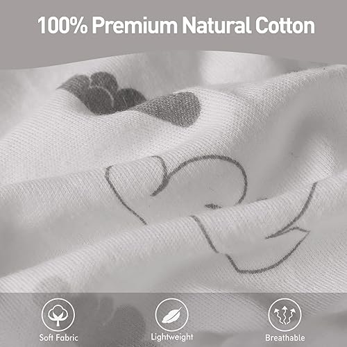 Miniatura 6 de Soarwg Kids Oeko-TEX - Manta para envolver al bebé, manta orgánica para bebés de 0 a 3 meses, saco de envolver, ajustable para recién nacidos para