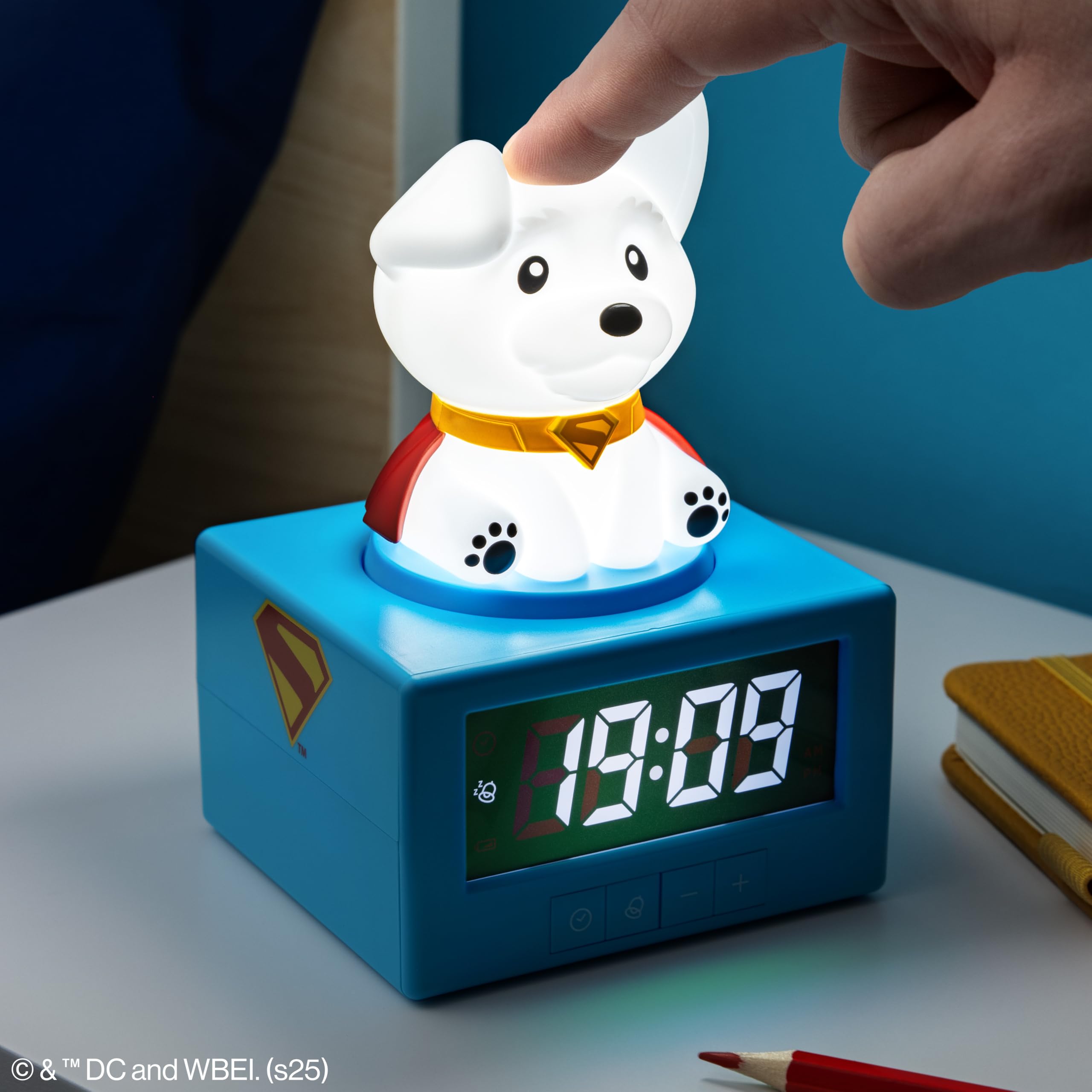 Amazon.com: Superman Krypto the Superdog Digital Alarm Clock with