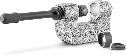 Tiger Tool Prensa de pasador de anclaje de freno para camiones comerciales de servicio pesado, funciona en equipos de transporte de clase 6 8, 16002