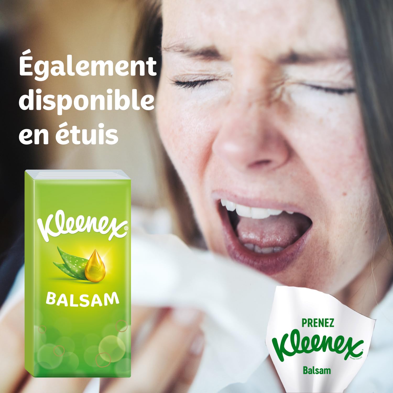 Kleenex Pañuelos Maxi-Pack Balsam x112