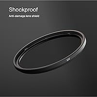 Vista 3 de Urth Filtro de lente UV de 1.457 in — Ultrafino, protección de lente de cámara UV multicapa