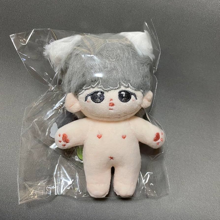 ジミン　ぬいぐるみ　10cm 10cm ジミン ぬい服 bts ぬいぐるみ用 服 衣装 ゼッケン