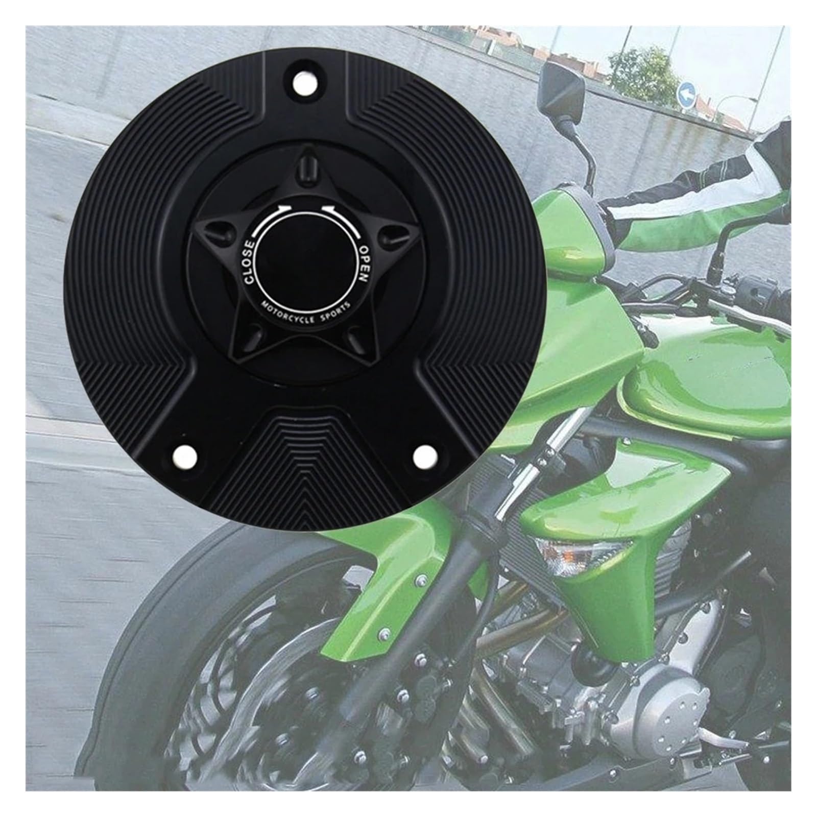 Tappo Serbatoio Moto Tappo Copertura Per Kawa&saki Z1000 Z800 Z750 Z125