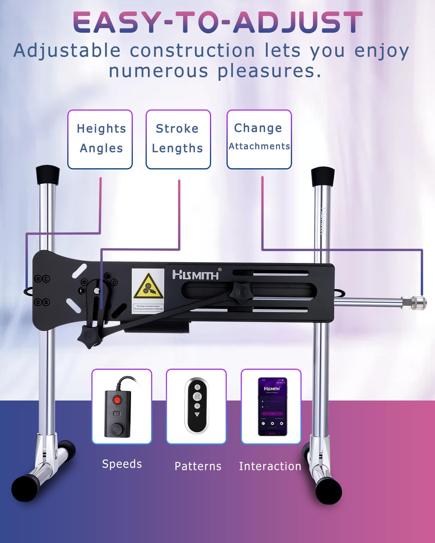 Snapklik.com : Hismith Sex Machine, Premium Love Machine