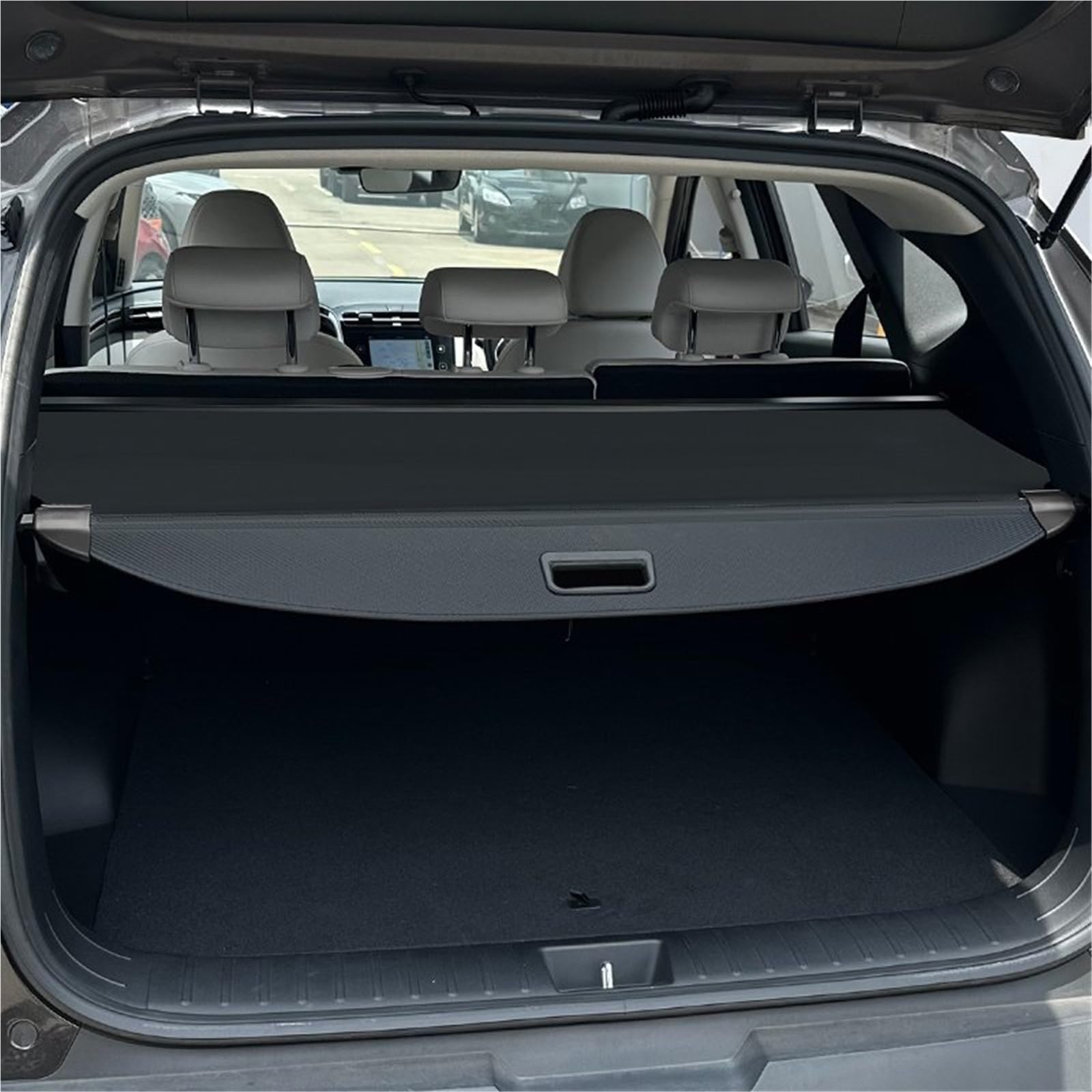 Versenkbare Für Hyundai Für Granddeur Trunk Cargo Abdeckung Wasserdicht Schild Privatsphäre Gepäckraumabdeckung