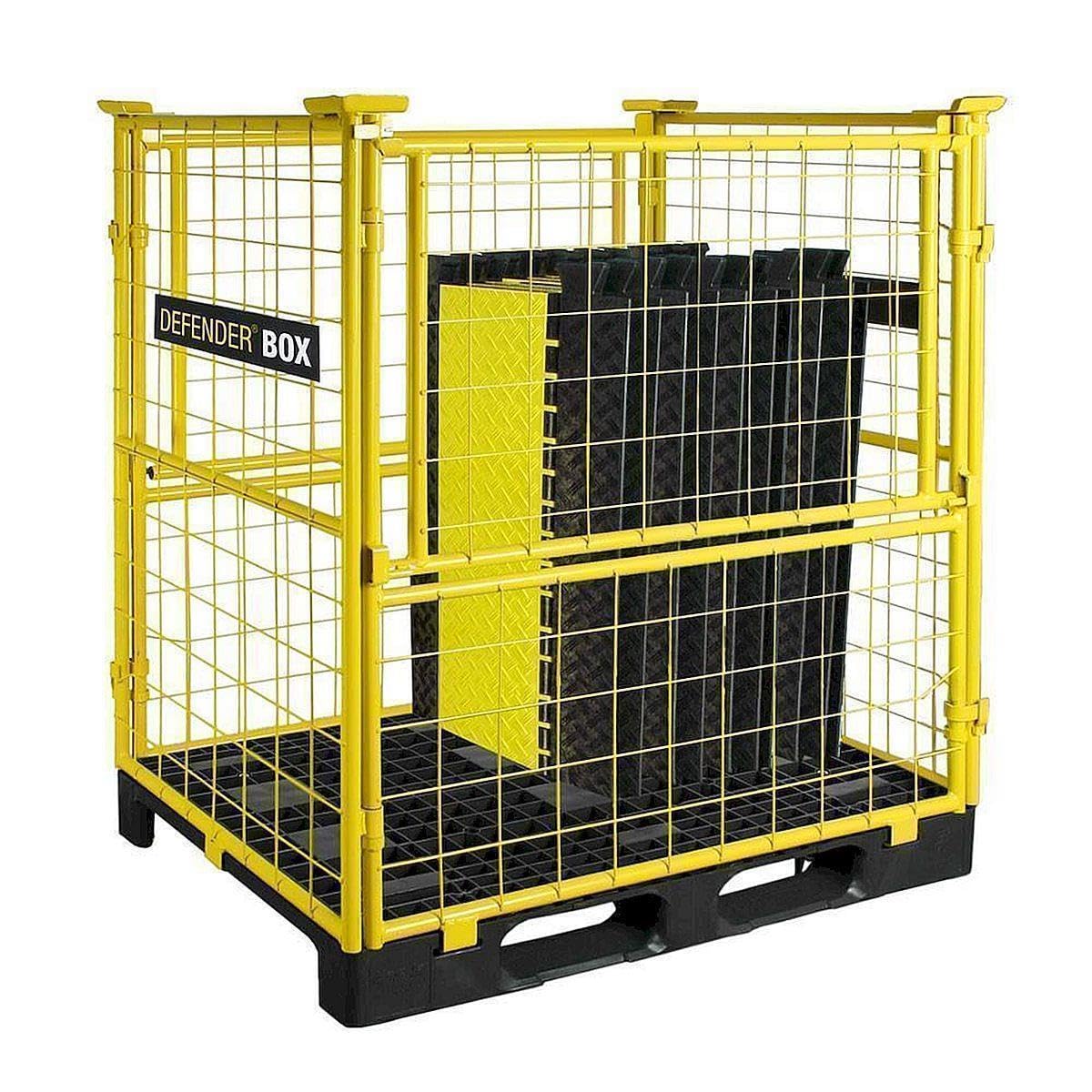 DEFENDER Mini Kabelbrücke 3 Kanal mit schwarzem Deckel