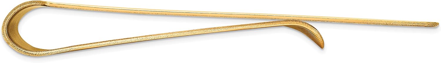 Men's 14k Yellow Gold Money Clip Fine Jewelry For Men Gifts For Him