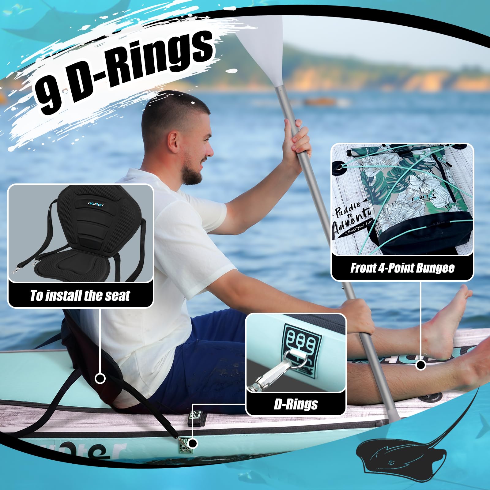 Amazon | FunWater(ファンウォーター) 空気注入式 スタンドアップ