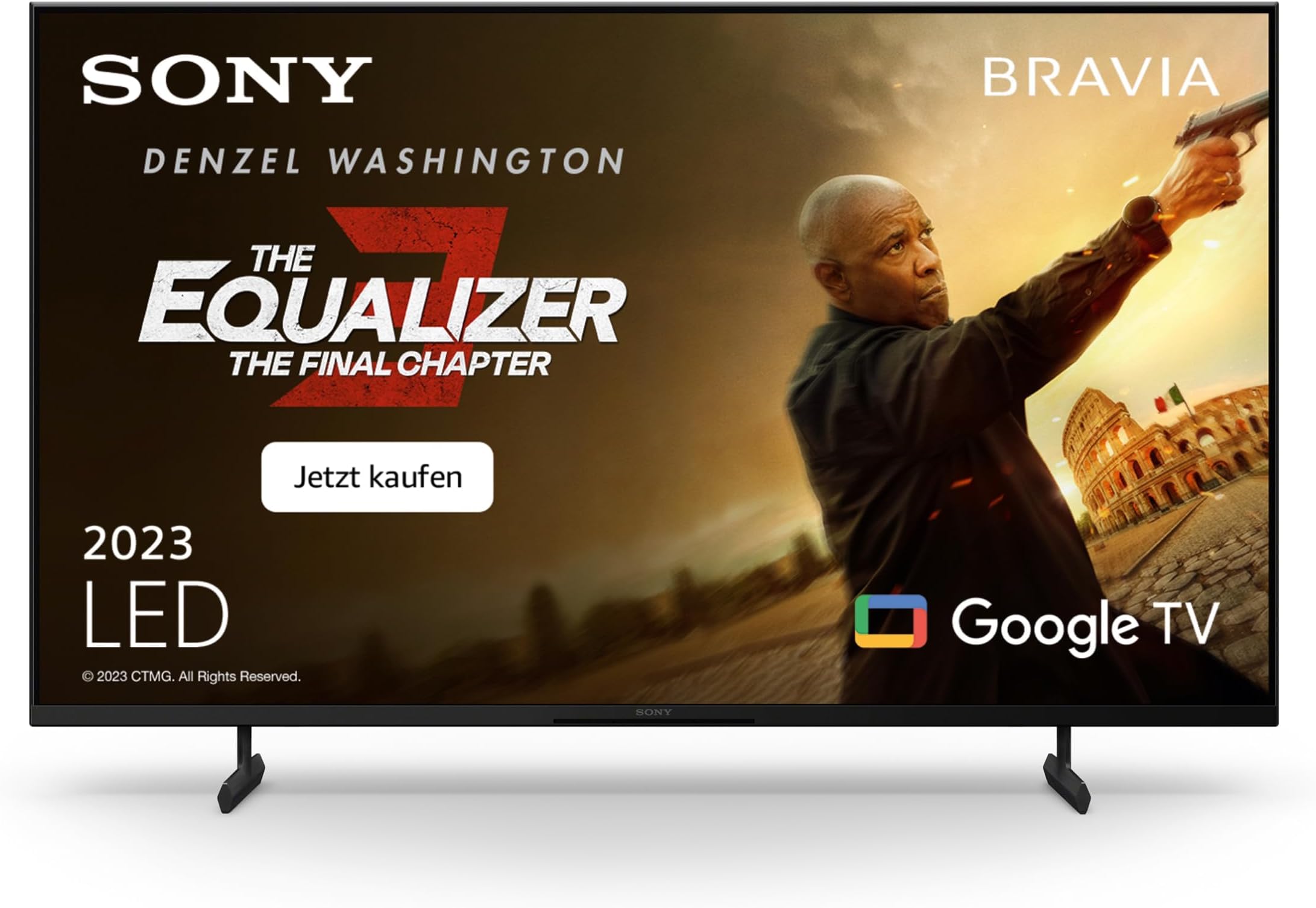 Sony BRAVIA, KD75X85L, 75 Zoll Fernseher, Full Array LED, 4K HDR 120Hz, Google TV, Smart TV