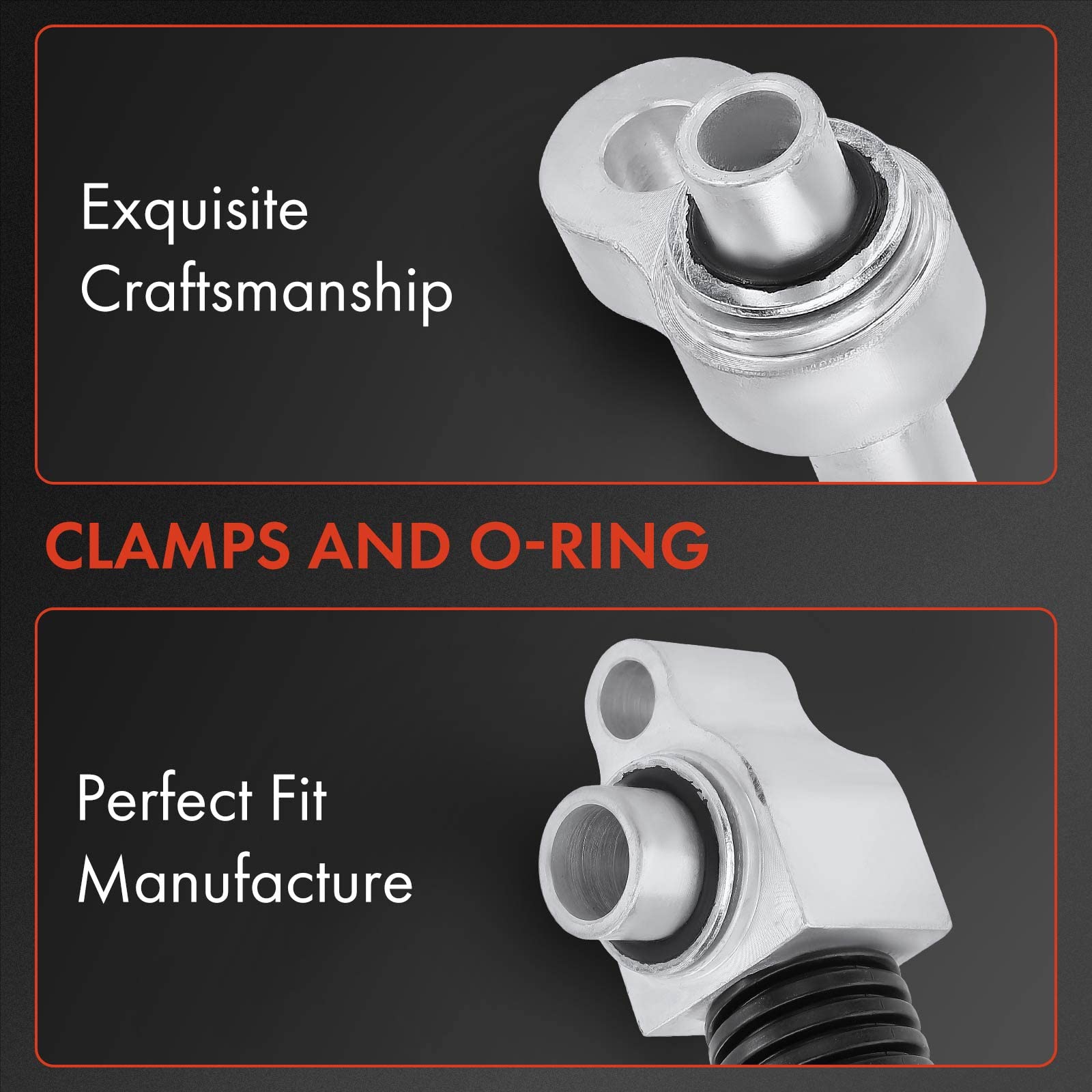 AC Liquid Line Hose Assembly For Chevrolet C4500 C5500 C6500 Kodiak GMC - View #3