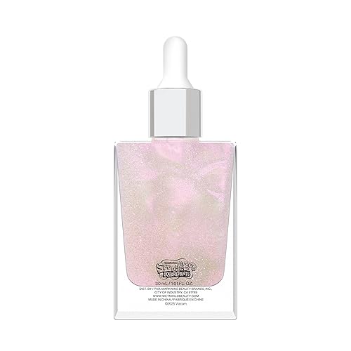 Miniatura 7 de wet n wild Spongebob Best Day Ever - Iluminador corporal con purpurina, ligero y no pegajoso, fórmula hidratante mezclable