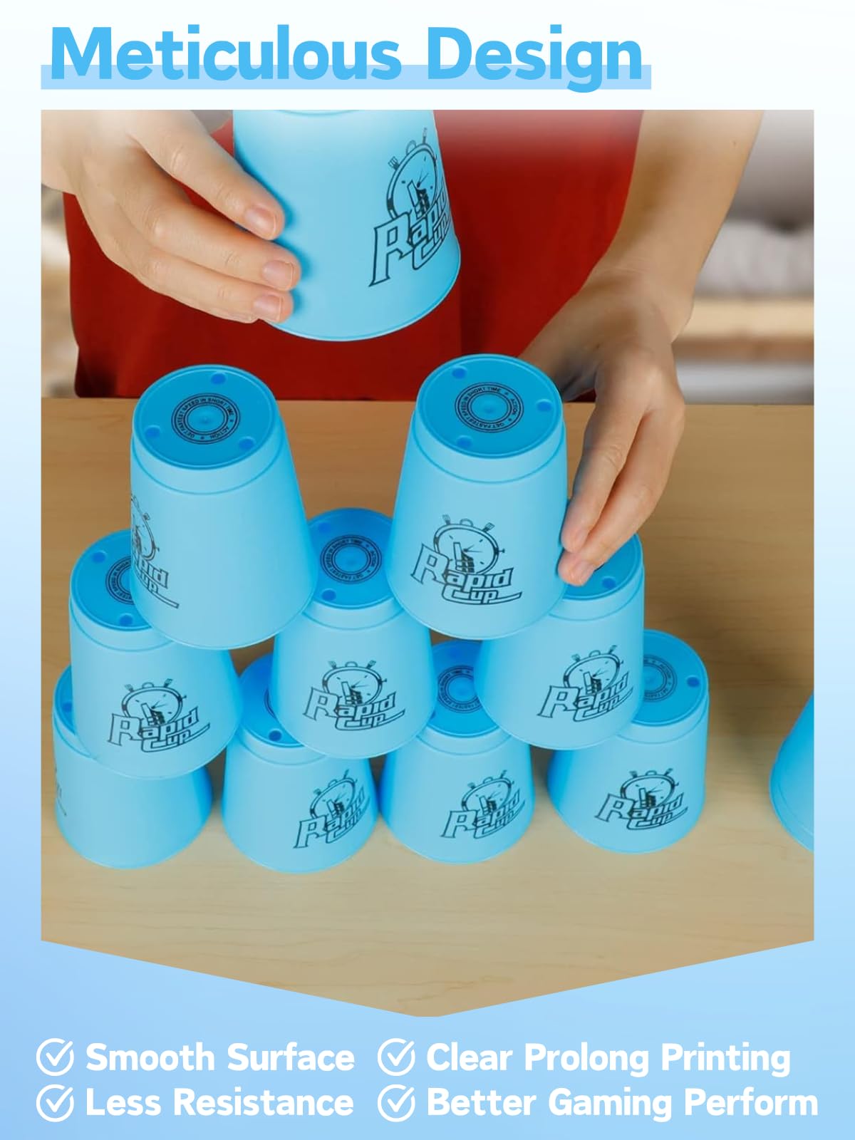 Snapklik.com : 48 Pcs Sports Stacking Cups Set - Classic Quick Stacking ...