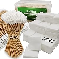 Vista 1 de 1700 suministros de limpieza de armas—1500 parches de limpieza de armas + 200 hisopos de limpieza de armas, trapos de limpieza de armas libres