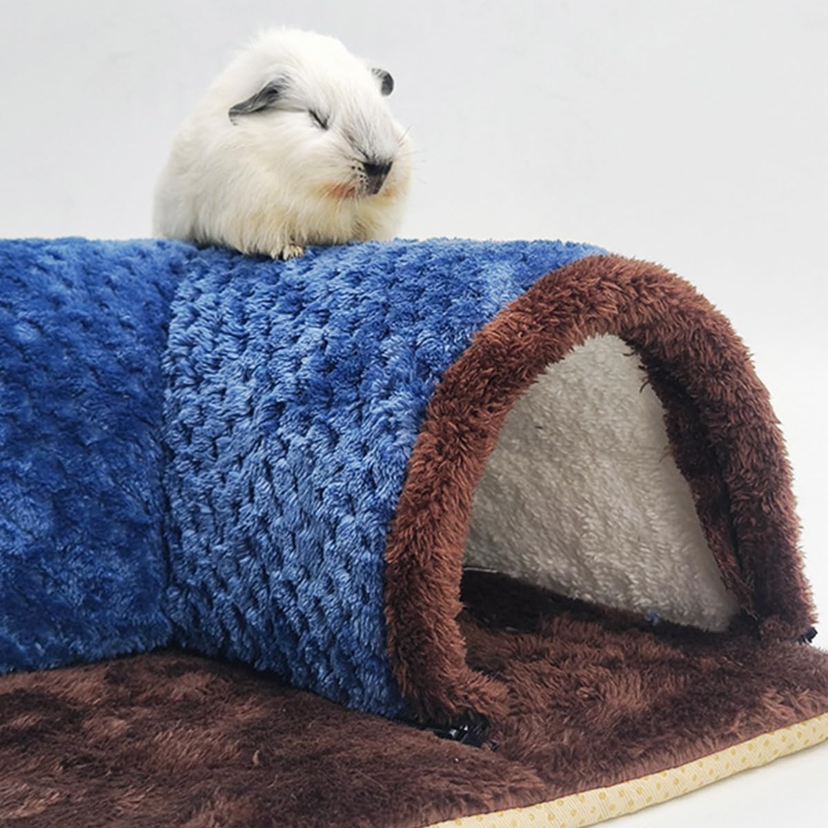 Casa túnel para cobayas Jaula para cobayas extraíble y Desmontable con túneles y Tubos Adecuada para Conejos Chinchillas Hurones Hámsters Ratas Erizos