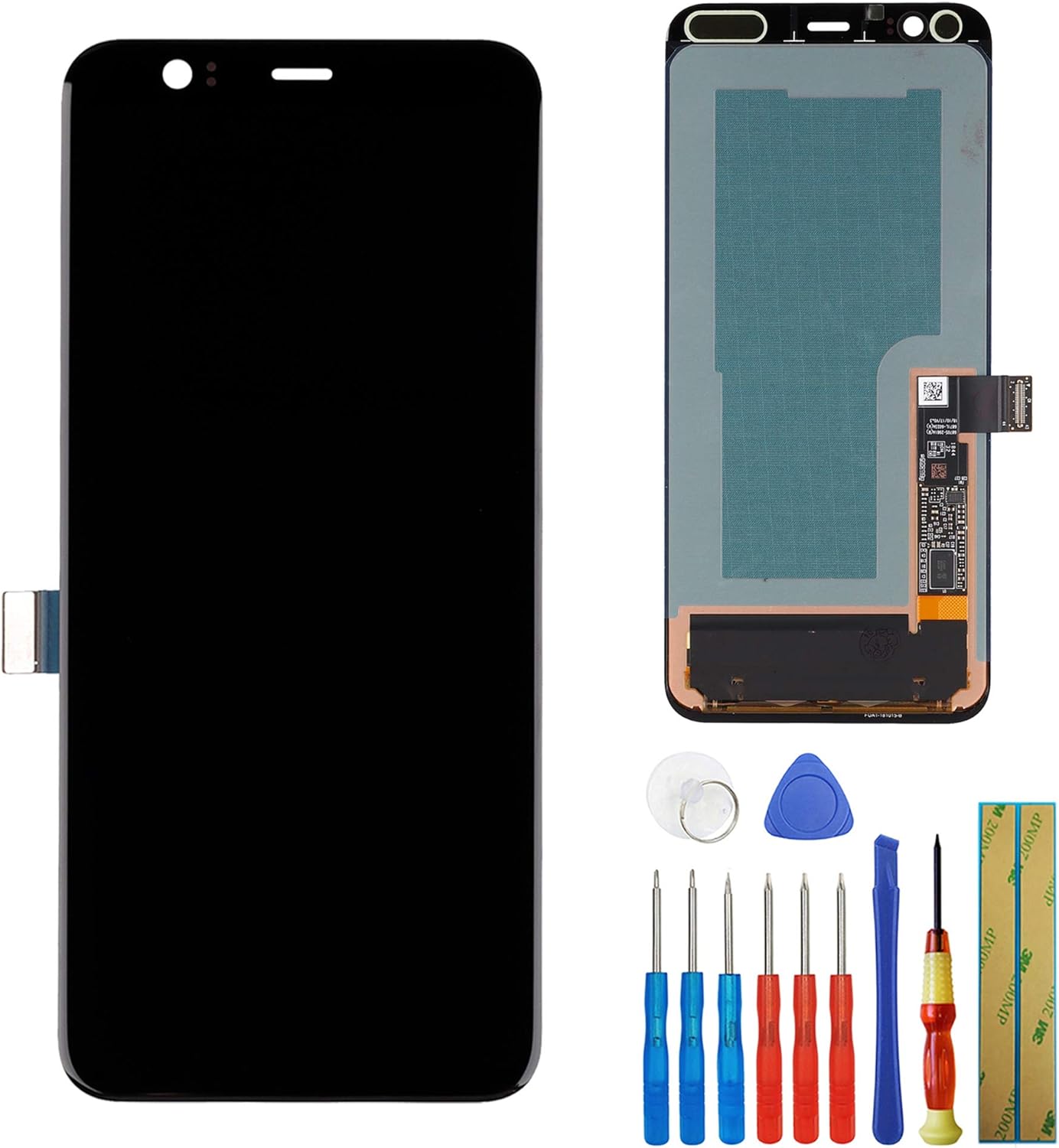 OLED Touch Screen Assembly Compatible with Google Pixel 4 5.7 Inch digitizer Display with Tools