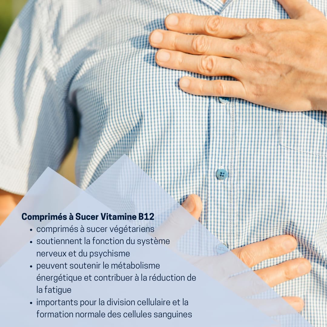 Life Extension - Vitamine B12 Méthylcobalamine 500 mcg, 100 Comprimés à Sucer Végétariens – Soutien pour l'Énergie, le Système Nerveux, le Métabolisme de l'Homocystéine et la Formation Sanguine