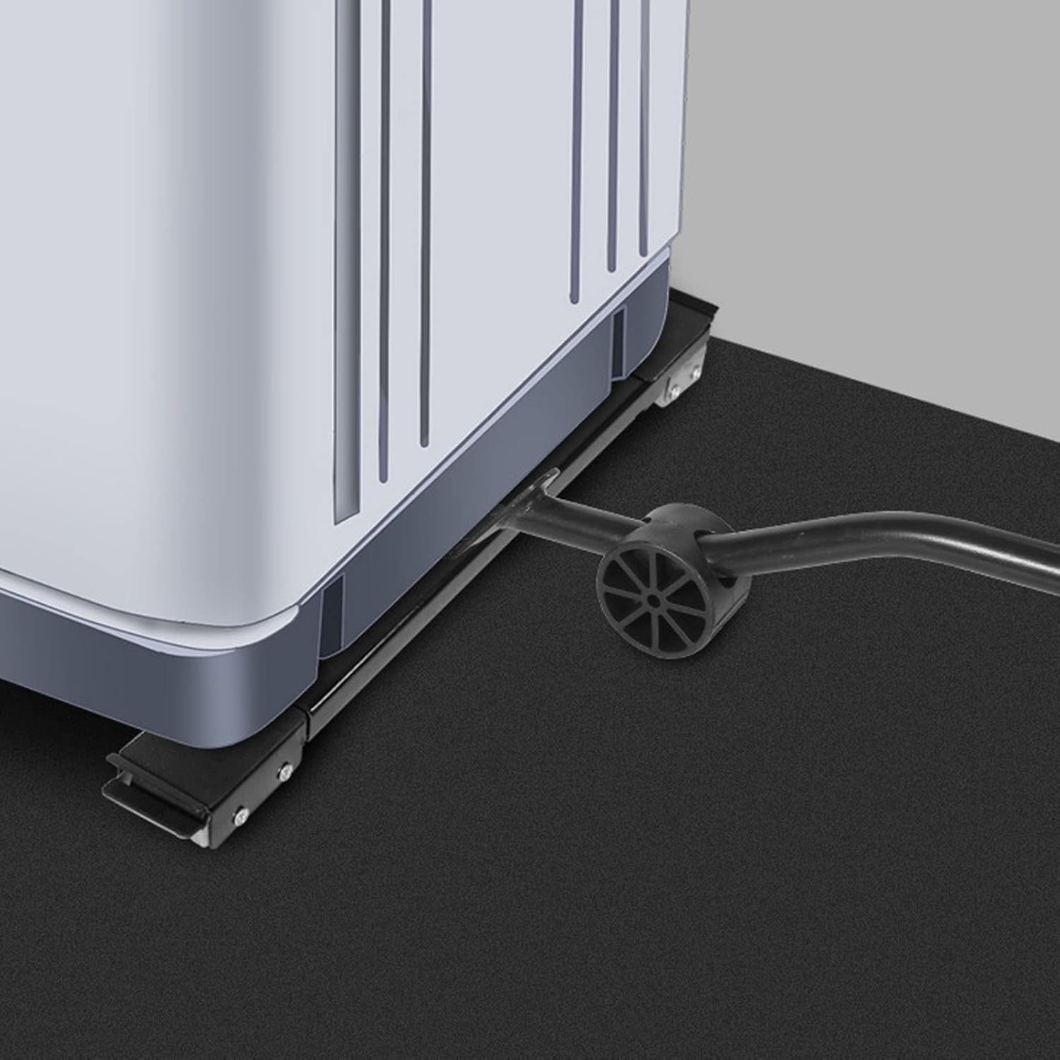 Heavy Duty Extendable Appliance Roller with 24 Wheels for Easy Moving, High Load Capacity & Secure Braking for Home Furniture