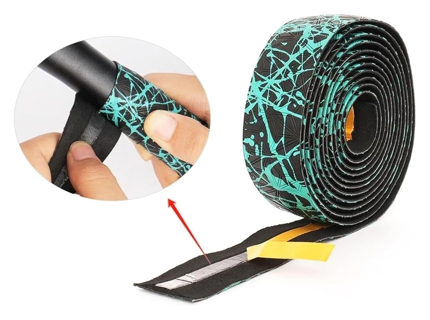 Handlebar Tape,Bike Handlebar Tape 2100x3.0mm Road Bike Handlebar Tape Speed Racing Bike Bar Tape Handle Warpper Band Anti Slip Road Bicycle Handlebar Cycling Winding Straps(Pink)