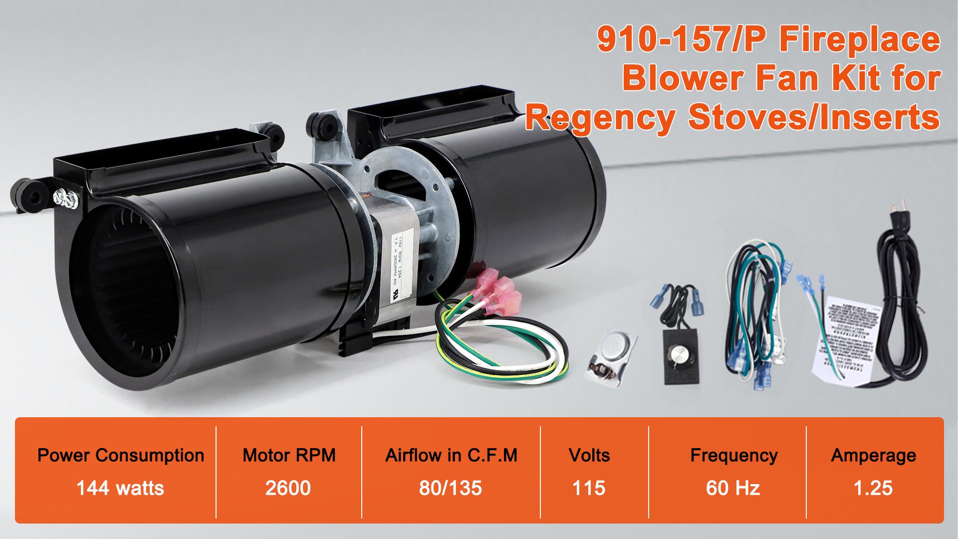 Amazon.com: Adviace Fireplace Fan Kit for Regency Wood & Gas Stove Amazon.com: Adviace Fireplace Fan Kit for Regency Wood & Gas Stove