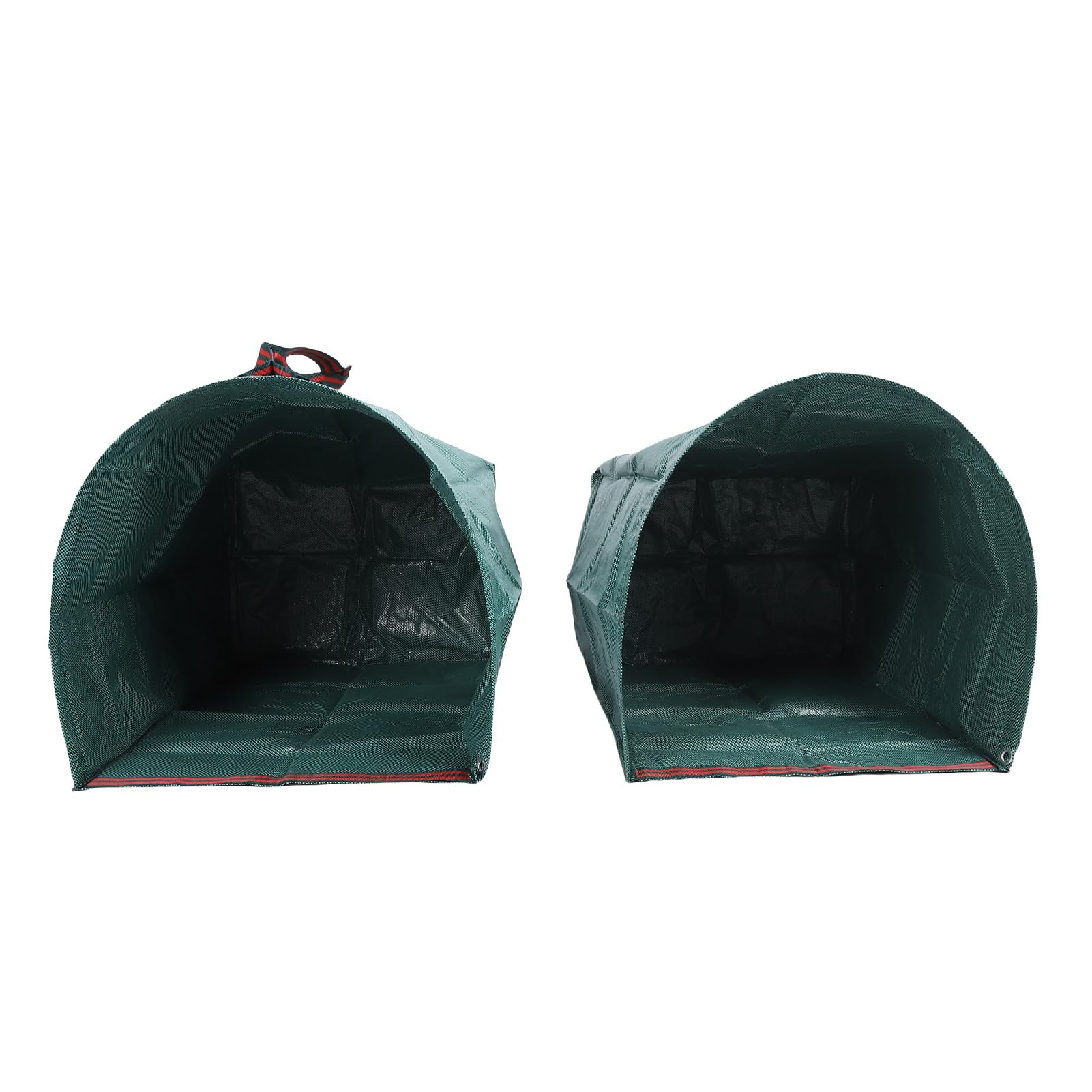 200L Spazioso Dustpan Tipo Leaf Collector Bag per Yard Rifiuti Antipioggia Multifunzionale con Guanti e Staffa
