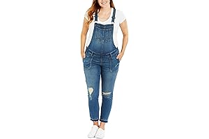 Zenith of Mom Style: Side-Panelled Maternity Overalls