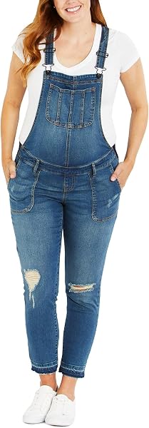 Motherhood Maternity Sidopanel Skinny Ankellängd Jeans