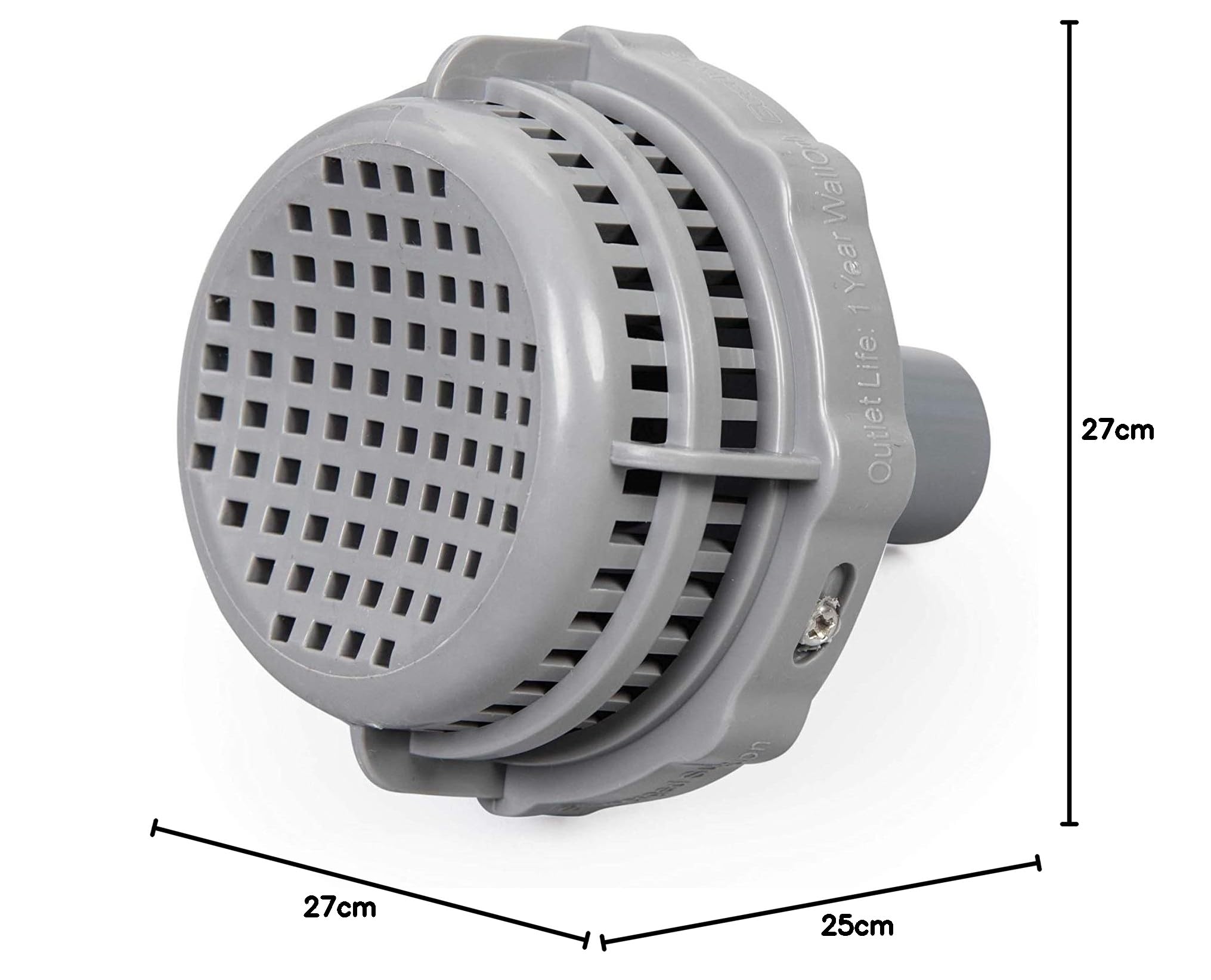 Bestway Pompe de Filtration Flowclear 1.249 l/h Gris
