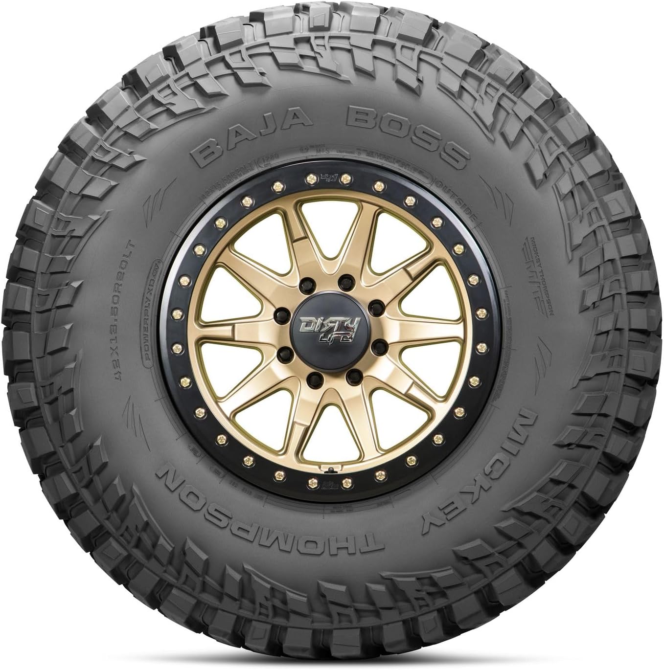 Mickey Thompson Baja Boss M/T 37X12.50R17LT 124Q D