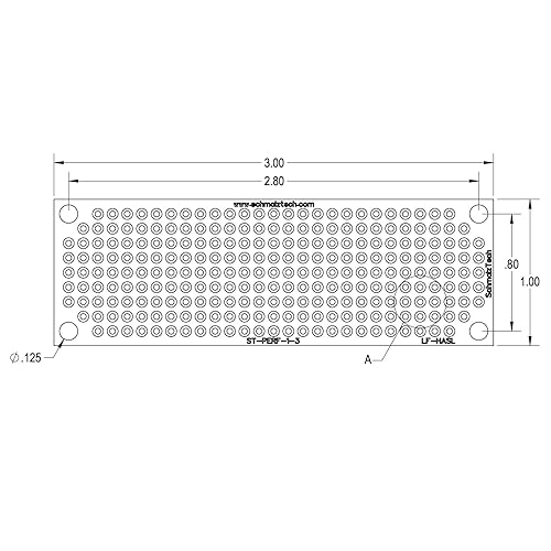 Miniatura 4 de Placa de doble cara LF HASL Perf, placa PCB, placa de circuito electrónico para circuito prototipo de bricolaje, FR4, placa de prototipo