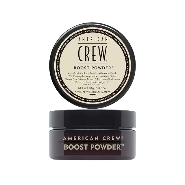 American Crew Mens Hair Boost Powder Provides Lift Volume 0 3 Oz Pack of 1