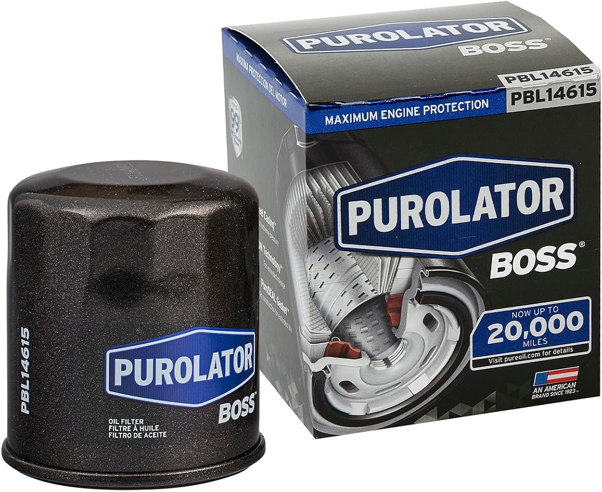 Purolator PBL14615 PurolatorBOSS Maximum Engine Protection Spin On Oil Filter , Black