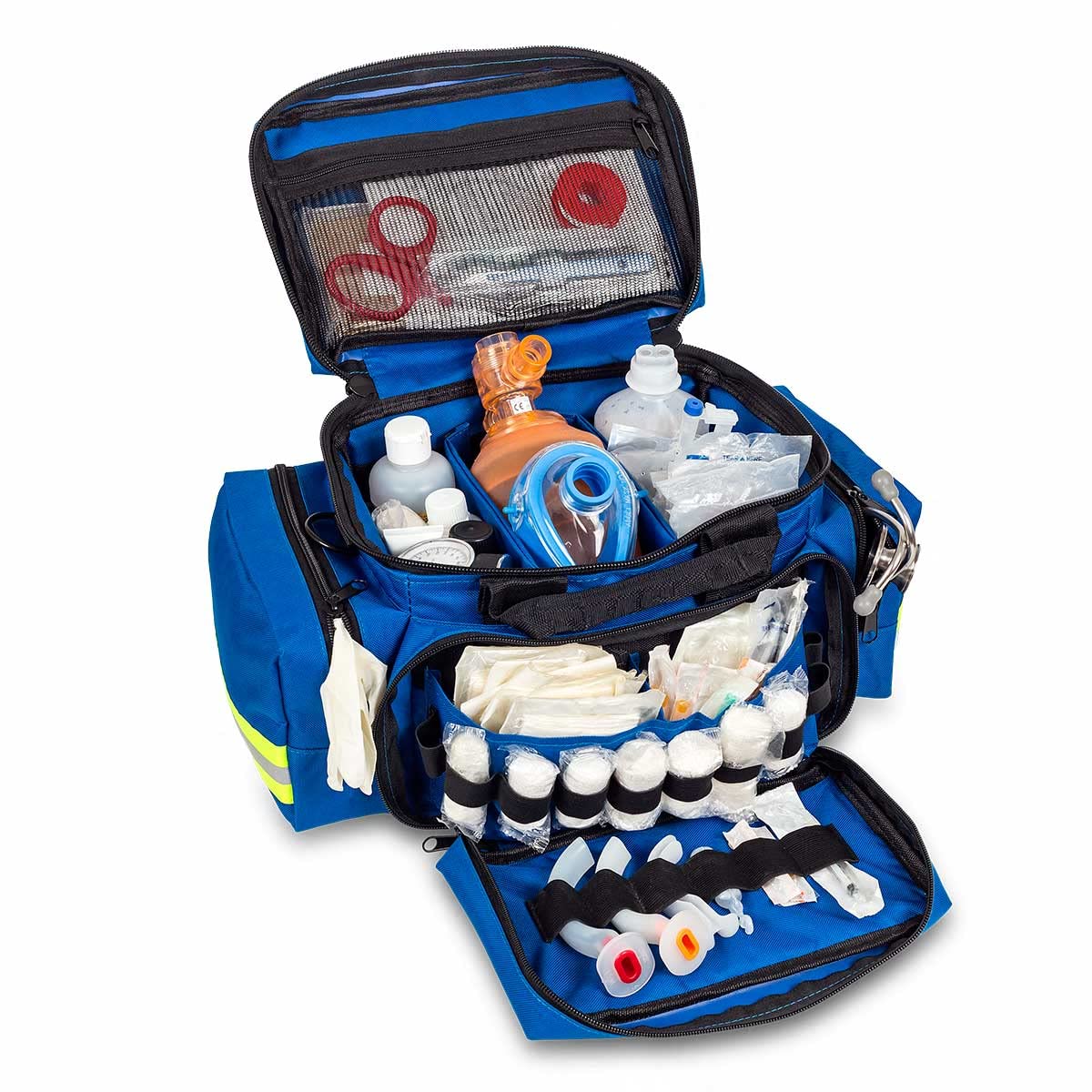 ELITE BAGS Sac d'urgence léger sans Contenu (différentes Variantes), Bleu Roi