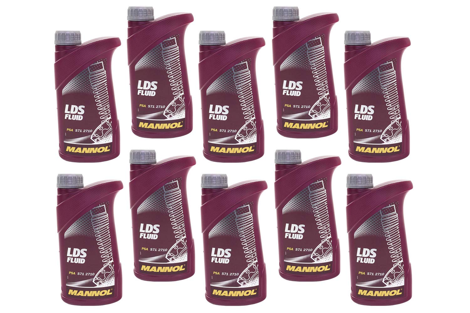 MANNOL LDS Fluid Hydraulikflüssigkeit 10 Liter Hydrauliköl Hydraulik Oel Öl